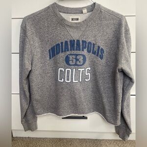 Tailgate Indianapolis Colts Gray Sweatshirt Small